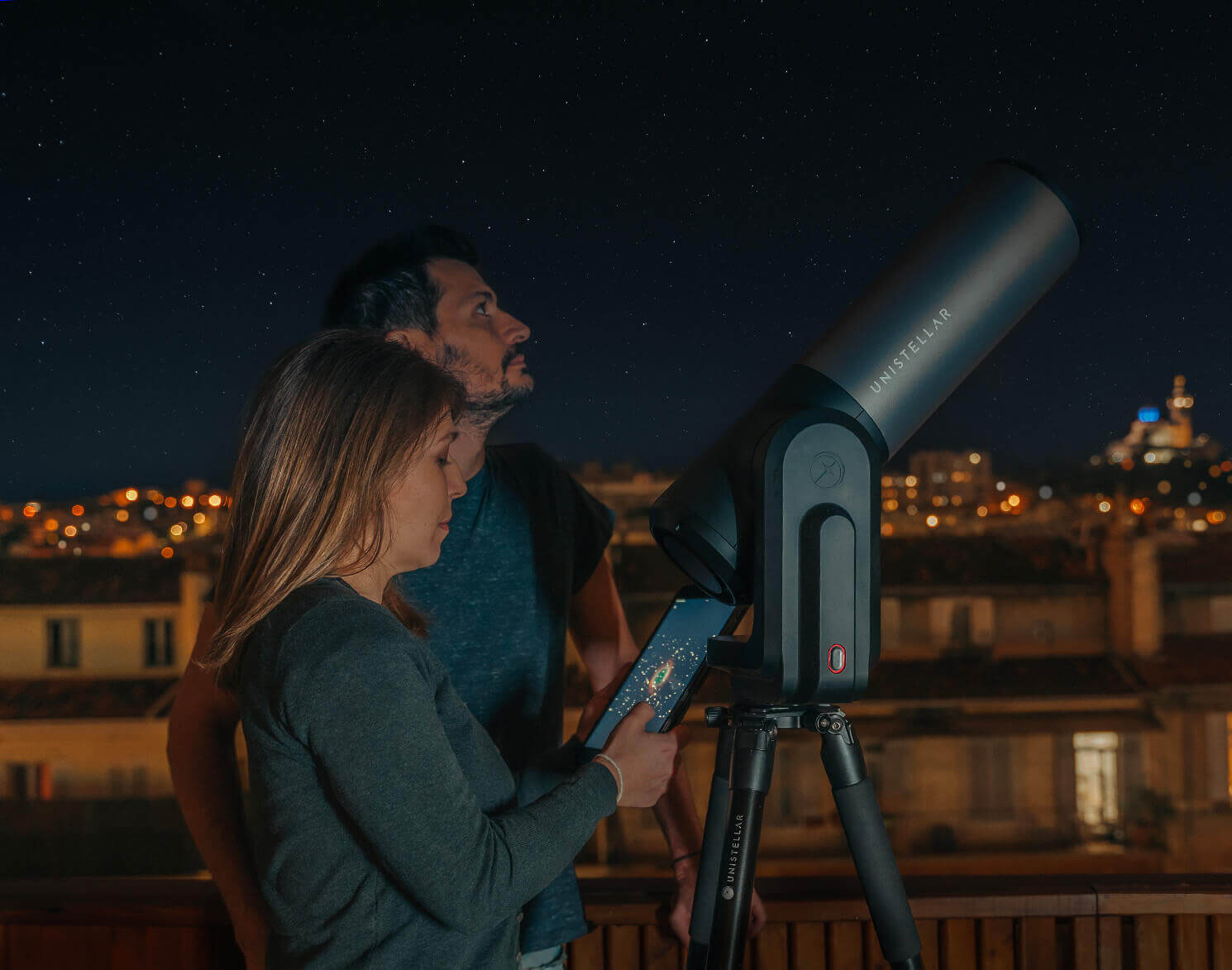 Smart telescope, light pollution telescope, electronic telescope images