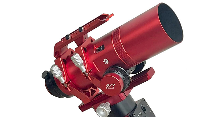 RedCat 61 with Cat Handle for Accessories, telescope, refractor, telescope handle