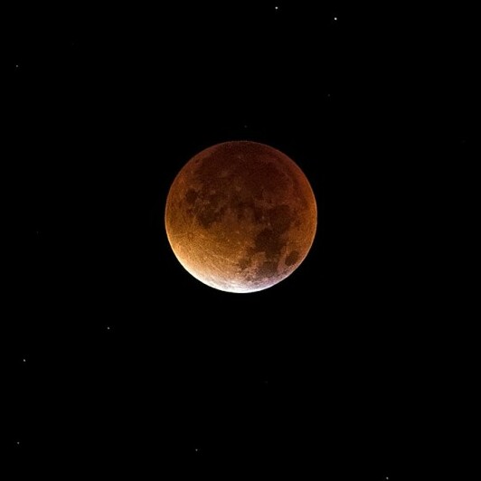 Lunar Eclipse Orange