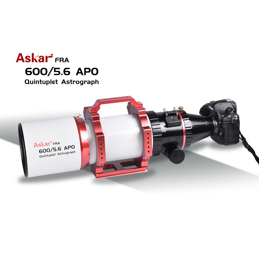 Askar FRA 600 Telescope with Camera Attached