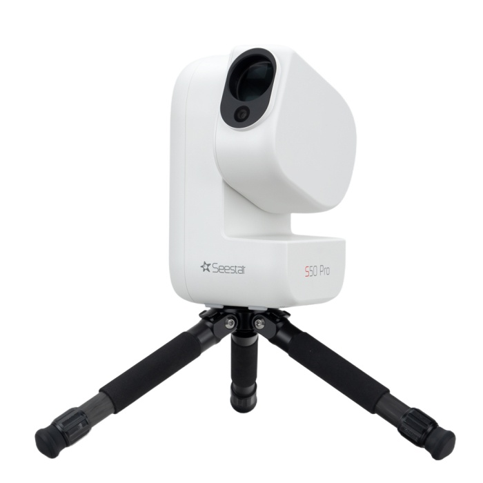 Seestar S50 Pro smart telescope featured in the AstroPhotoGuru Seestar S50 Pro review